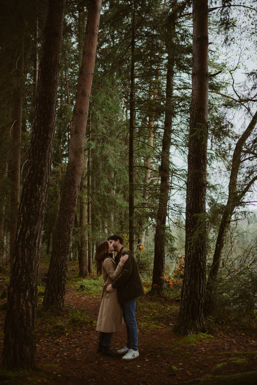 Emotionale Paarfotos Kärnten im Herbst